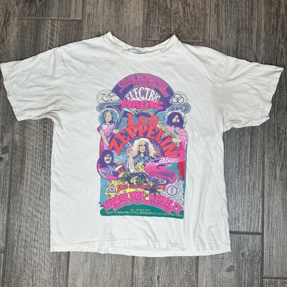 Daydreamer Led Zeppelin Electric Magic 2020 Concert T Shirt Graphic Tee - Picture 1 of 12